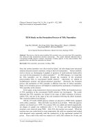 tem study on the formation process of tio2 nanotubes