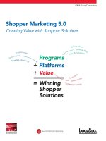 Shopper Marketing 5.0 Creating Value with Shopper Solutions pdf