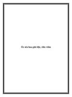 Ốc sên hoa giải độc, tiêu viêm docx