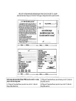 MẪU GIẤY CHỨNG NHẬN BẢO HIỂM BẮT BUỘC TNDS CỦA CHỦ XE MÔ TÔ - XE MÁY docx