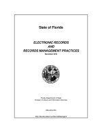 ELECTRONIC RECORDS AND RECORDS MANAGEMENT PRACTICES ppt