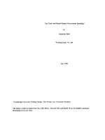 Can Taxes and Bonds Finance Government Spending? pdf
