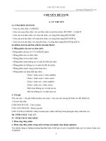 CHUYẾN ĐỀ ESTE pptx