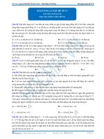 Đề thi thử đại học môn vật lí năm 2011 Khóa thầy Đặng Việt Hùng lần 13 phần 2