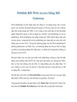 Publish RD Web Access bằng RD Gateway pdf