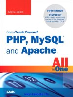 Sams Teach Yourself PHP, MySQL and Apache All in One 5th Edition pptx