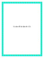 Sưu tầm một số bài ca dao đề tài dặn dò pptx