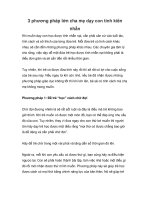 3 phương pháp lớn cha mẹ dạy con tính kiên nhẫn ppt