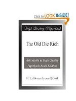 The Old Die Rich pptx