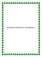 HỔ TRONG NGHỆ THUẬT MỸ THUẬT TẠO HÌNH XƯA ppt