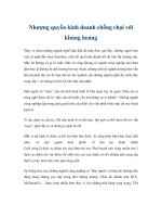 Nhượng quyền kinh doanh chống chọi với khủng hoảng ppt