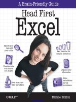 Head First Excel pot