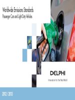 WORLDWIDE EMISSIONS STANDARDS PASSENGER CARS AND LIGHT DUTY VEHICLES 2012/2013 doc