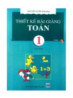 Thiết kế bài giảng toán 1 tập 2 pdf