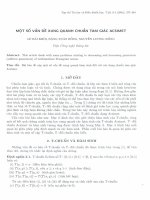 Một số vấn đề xung quanh chuẩn tam giác Acsimet. pot