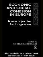 Economic and social cohesion in Europe pot