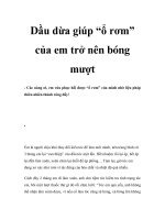 Dầu dừa giúp “ổ rơm” của em trở nên bóng mượt pdf