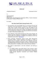 Mutual Funds, Asset Management Companies (AMCs), Trustee Companies and Boards of Trustees of Mutual Funds. potx