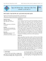 PHÂN KHÚC THỊ TRƯỜNG DU LỊCH SINH THÁI PHÚ QUỐC potx