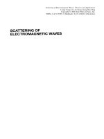 Scattering of electromagnetic waves   theories and applications , tsang , ding , kong