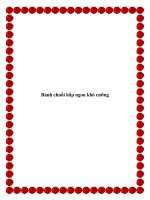 Bánh chuối hấp ngon khó cưỡng docx