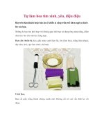 Tự làm hoa tím xinh, yêu, điệu điệu docx