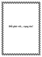 Đối phó với... rụng tóc! pdf