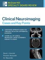 CLINICAL NEUROIMAGING: CASES AND KEY POINTS doc