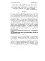 TƯƠNG QUAN GIỮA SỰ HẤP THU CỦA CÂY VÀ BỐN PHƯƠNG PHÁP TRÍCH K, Ca, Mg VÀ Mn HỮU DỤNG TRONG ĐIỀU KIỆN NHÀ LƯỚI CỦA MẪU ĐẤT PHÙ SA TRỒNG LÚA Ở ĐỒNG BẰNG SÔNG CỬU LONG pdf