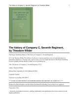 The history of Company C, Seventh Regiment, O.V.I ppt