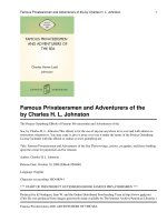 Famous Privateersmen and Adventurers of the Sea ppt