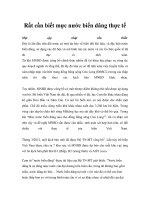 Rất cần biết mực nước biển dâng thực tế pdf