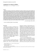 Autoimmune Liver Disease in Children potx