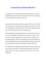 Lặp đoạn (tăng đoạn - Duplication) nhiễm sắc thể ppt