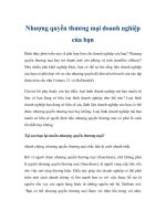 Nhượng quyền thương mại doanh nghiệp của bạn pot