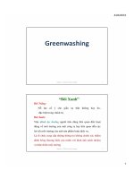 VẤN đề bôi XANH và bôi TRẮNG