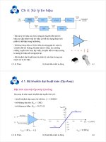Kỹ thuật điều khiển tự động _ Chương 4 pptx