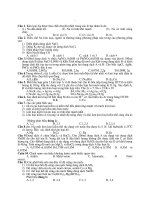 Đề Thi Tốt Nghiệp Hóa 2013 - Phần 1 - Đề 6 pdf