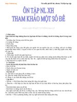 Ôn tập Văn nghị luận xã hội và một số đề tham khảo pdf