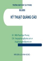 kỹ thuật quảng cáo