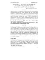 TÍNH TOÁN VÀ MÔ PHỎNG TRƯỜNG ĐIỆN TỪ CỦA ĐƯỜNG DÂY TRUYỀN TẢI 500KV BẰNG PHƯƠNG PHÁP PHẦN TỬ HỮU HẠN pdf