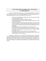 VIỄN THÁM TRONG NGHIÊN CỨïU TÀI NGUYÊN VÀ MÔI TRƯỜNG doc