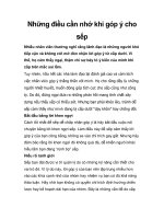 Những điều cần nhớ khi góp ý cho sếp ppt