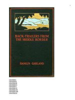 Back-Trailers from the Middle Border pdf