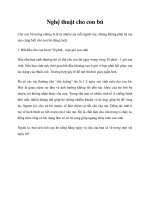 Nghệ thuật cho con bú ppt