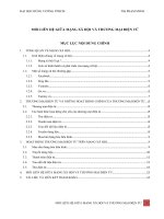 MỐI LIÊN hệ GIỮA MẠNG xã hội và THƯƠNG mại điện tử