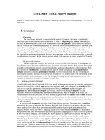 ENGLISH SYNTAX: Andrew Radford