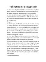 Thất nghiệp chỉ là chuyện nhỏ! ppt