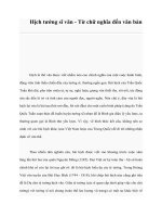 Hịch tướng sĩ văn - Từ chữ nghĩa đến văn bản pdf