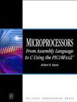 MICROPROCESSORS FROM ASSEMBLY LANGUAGE TO C USING THE PIC18FXX2 docx